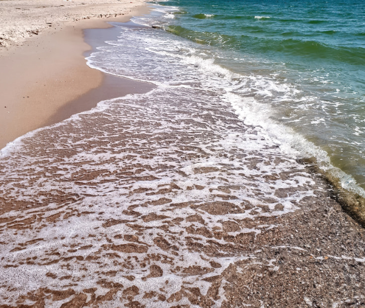 Fotografía de la playa de Langre en Cantabria